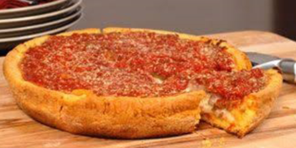 Gorge on Chicago’s Deep Dish Pizza